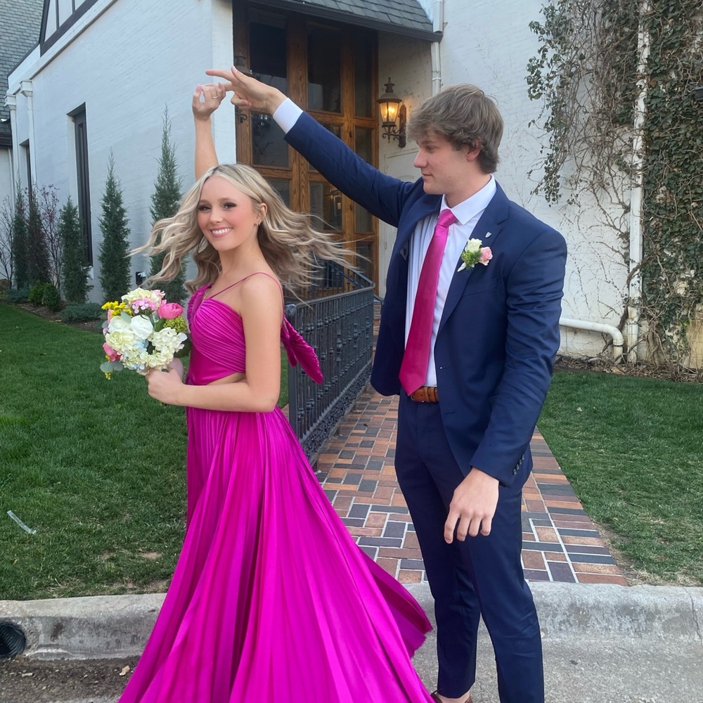 Pink Prom Dress - Picture 3 of 8